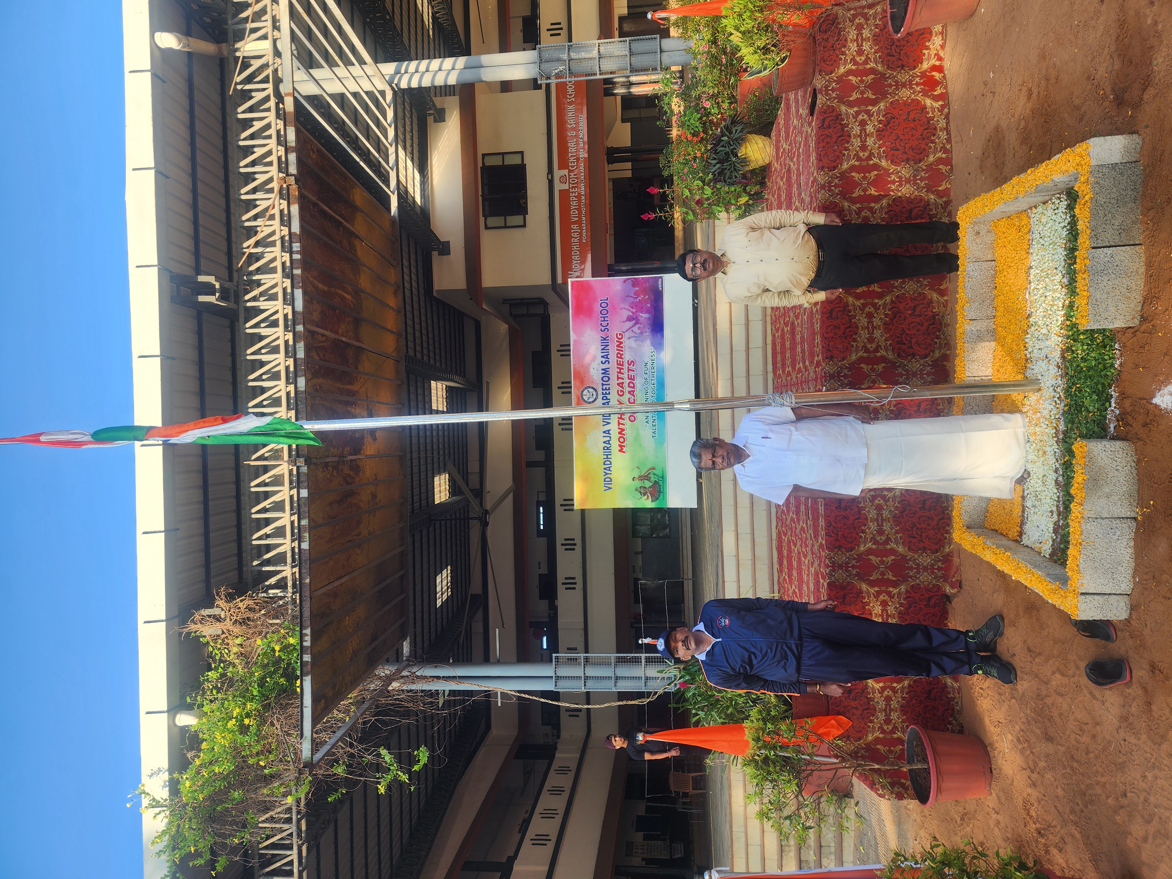 Republic Day — Vidyadhiraja Vidyapeetom Sainik School